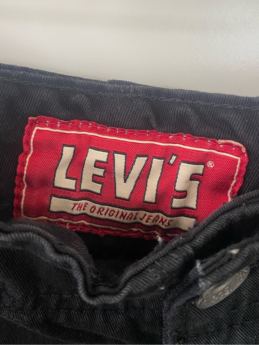 Levi Black Cargo Short